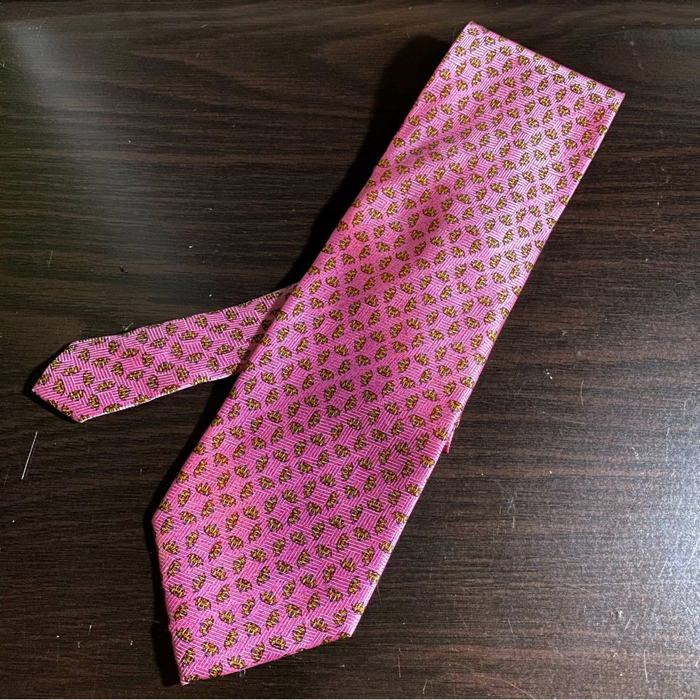 Vintage Pink Ferucci Mens’ Tie